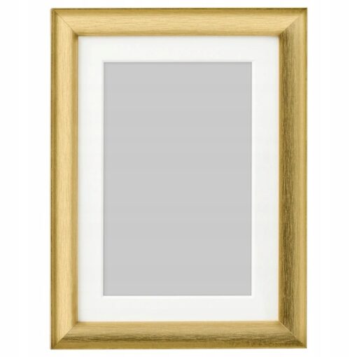IKEA SILVERHOJDEN RAMKA NA ZDJĘCIA ZŁOTA 13x18cm