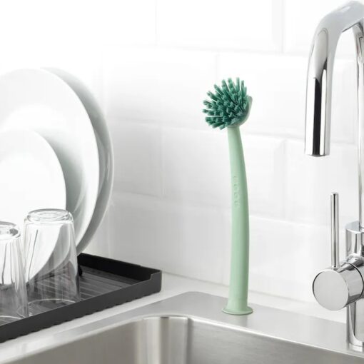 IKEA RINNIG SZCZOTKA DO ZMYWANIA ZIELONA 29 cm - obrazek 3