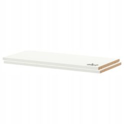 IKEA UTRUSTA PÓŁKA + WSPORNIK BIAŁA 80x37 cm 2 SZTUKI
