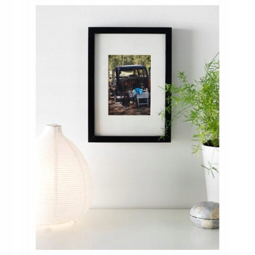 IKEA RIBBA RAMKA NA ZDJĘCIA CZARNA 21x30 cm - obrazek 3