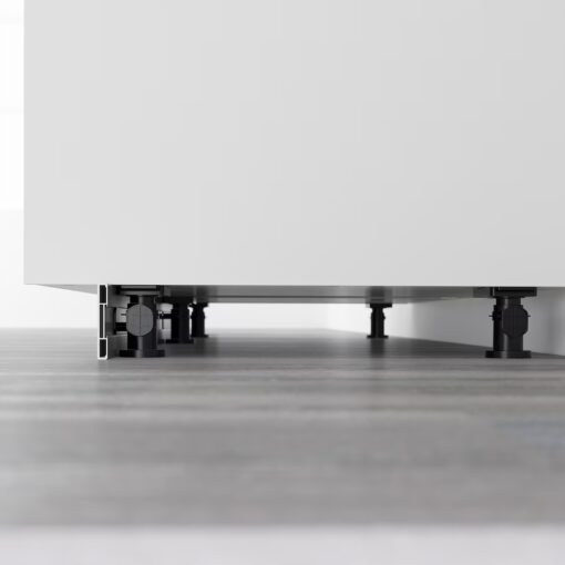 IKEA METOD NOGA MEBLOWA CZARNA 8 CM ZESTAW 4 SZT. - obrazek 2
