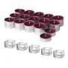 IKEA STORTSKON ŚWIECZKI TEALIGHT PACHNĄCE JAGODY + ŚWIECZNIKI