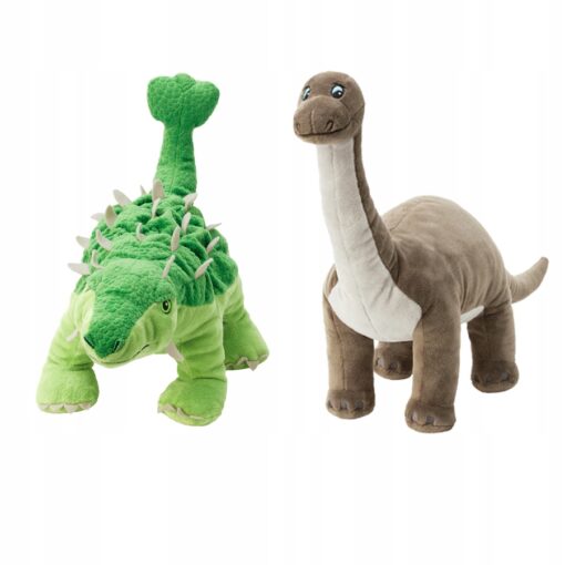 IKEA JATTELIK ZESTAW - 2 DINOZAURY PLUSZOWE