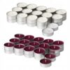 IKEA ADLAD ŚWIECZKI TEALIGHT PACHNĄCE - LASY / JAGODY 2x30 SZT.