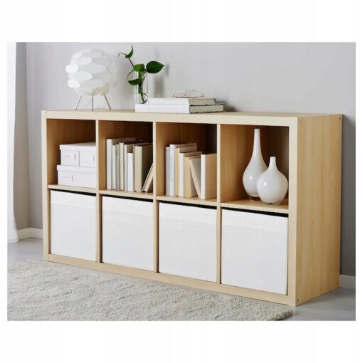 IKEA DRONA WKŁAD BIAŁY 3 SZT. - DO REGAŁU KALLAX - obrazek 3