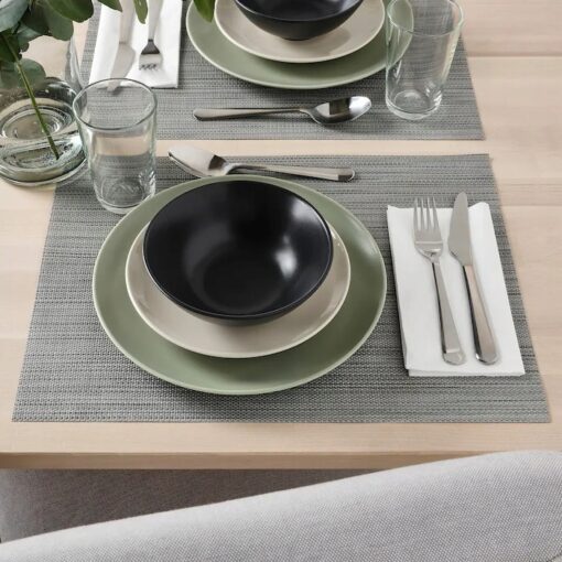 IKEA FARGKLAR ZESTAW MISEK MISKA 4 SZT CZARNE MAT 16 CM - obrazek 4