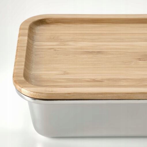 IKEA 365+ POKRYWKA DO POJEMNIKÓW NA ŻYWNOŚĆ BAMBUS 21X15CM - obrazek 2