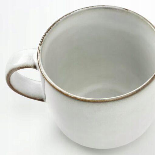 IKEA GLADELIG KUBEK SZARY 370 ML - obrazek 3