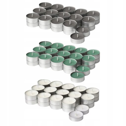 IKEA ADLAD ŚWIECZKI TEALIGHT PACHNĄCE - LASY - OGNISKO - TRAWA