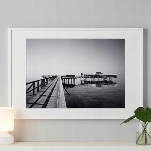 IKEA RIBBA RAMA RAMKA NA ZDJĘCIA BIAŁA 70x100 CM - obrazek 3