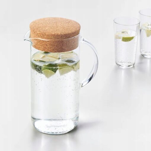 IKEA 365+ DZBANEK SZKLANY Z POKRYWKĄ 1.5 L - obrazek 2