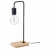 IKEA TVARHAND LAMPA STOŁOWA PODSTAWA BAMBUS/CZARNY