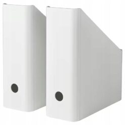IKEA KUGGIS SEGREGATOR BIAŁY 29x10x25 CM 2 SZT.