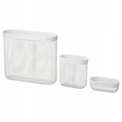 IKEA SKADIS POJEMNIKI DO TABLICY PERFOROWANEJ 3szt
