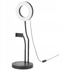 IKEA LANESPELARE UCHWYT NA TELEFON LAMPA PIERŚCIENIOWA
