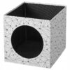 IKEA LURVIG DOMEK DLA KOTA BIAŁY 33x38x33 CM