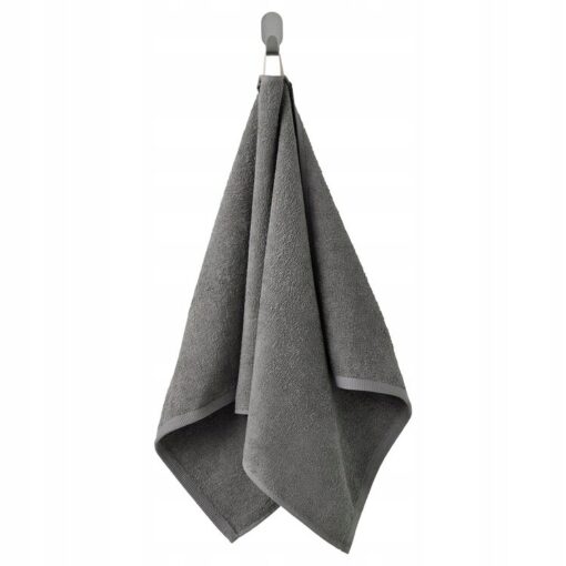 IKEA DIMFORSEN RĘCZNIK DO RĄK SZARY 50x100 CM