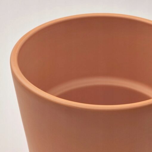 IKEA BRUNBAR DONICZKA Z PODSTAWKĄ Z TERAKOTY 12 CM - obrazek 5