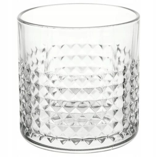 IKEA FRASERA SZKLANKA DO WHISKEY ZE WZOREM 300 ml