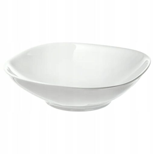 IKEA VARDERA TALERZ GŁĘBOKI PORCELANOWY BIAŁY 20cm