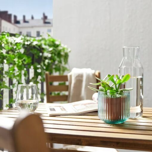 IKEA GRADVIS OSŁONKA DONICZKI ZIELONA 9 CM - obrazek 2