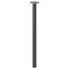 IKEA ADILS NOGA POD BLAT STALOWA 70 CM CIEMNY SZARY