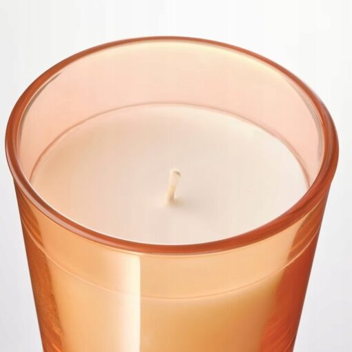 IKEA ASPSKOG ŚWIECA ZAPACHOWA PIKANTNA DYNIA 8 CM - obrazek 2