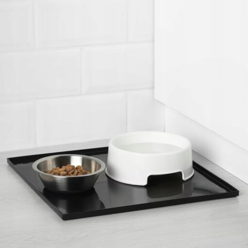IKEA LURVIG MISKA DLA PSA / KOTA STALOWA 300 ML - obrazek 2
