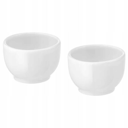 IKEA 365+ MISKA / PODSTAWKA NA JAJKO 5 CM 2 SZT.