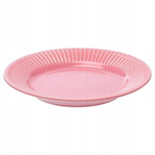 IKEA STRIMMIG TALERZYK CERAMICZNY RÓŻÓWY 21 cm