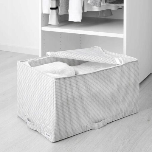 IKEA STUK TORBA ORGANIZER BIAŁY / SZARY 34x51x28 - obrazek 2