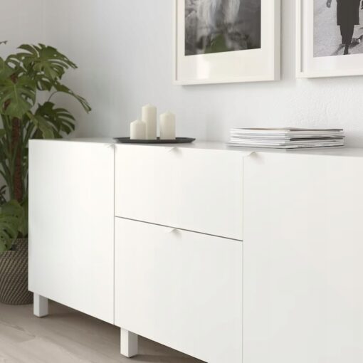 IKEA BILLSBRO UCHWYT MEBLOWY BIAŁY 40 MM 2 SZT. - obrazek 2