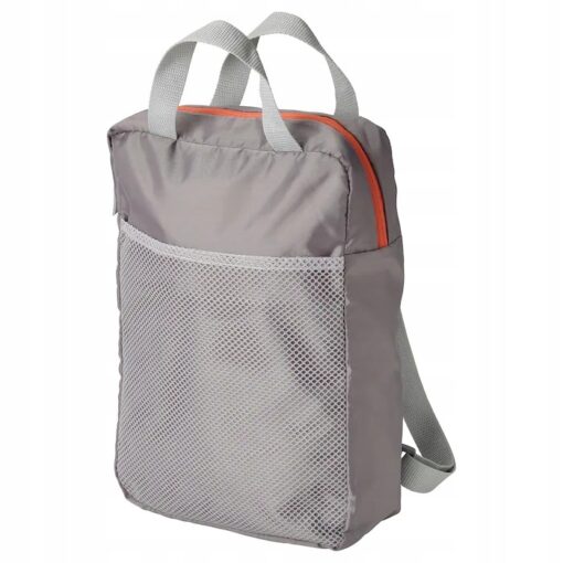 IKEA PIVRING PLECAK SZARY 24x8x34 CM 9 L