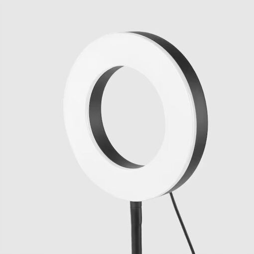 IKEA LANESPELARE UCHWYT NA TELEFON LAMPA PIERŚCIENIOWA - obrazek 4