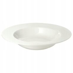 IKEA OFANTLIGT TALERZ GŁĘBOKI OBIADOWY BIAŁY 24 CM