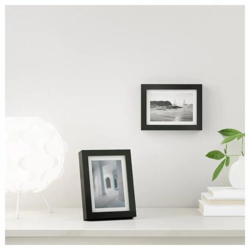 IKEA RIBBA RAMKA NA ZDJĘCIA RAMA CZARNA 18x24 cm - obrazek 4