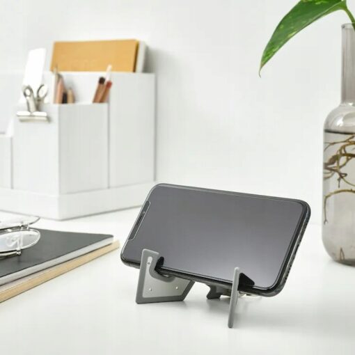 IKEA YUPPIENALLE UCHWYT DO TELEFONU SZARY - obrazek 2