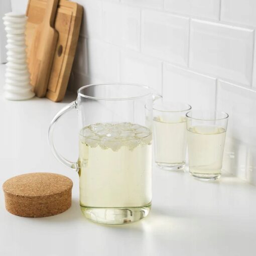 IKEA 365+ DZBANEK SZKLANY Z POKRYWKĄ 1.5 L - obrazek 3