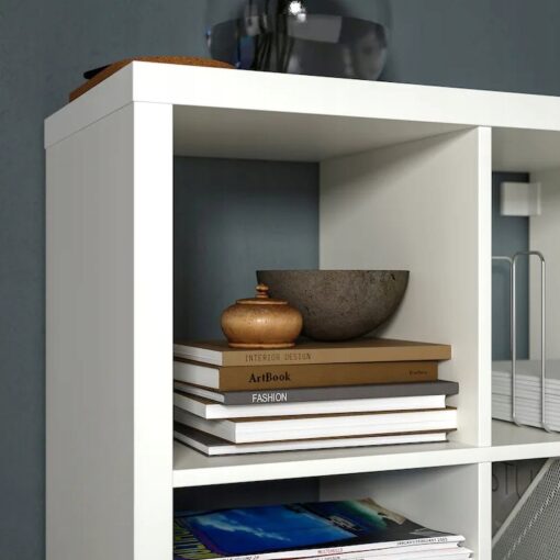 IKEA KALLAX REGAŁ BIAŁY 7x39x147 CM - obrazek 3