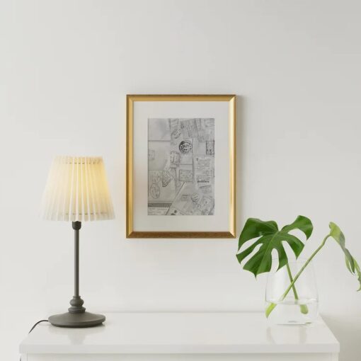 IKEA SILVERHOJDEN RAMKA NA ZDJĘCIA ZŁOTY 30x40 CM - obrazek 2