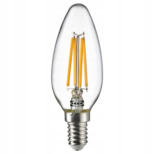 IKEA SOLHETTA ŻARÓWKA LED E14 250 LUMENÓW CIEPŁY BIAŁY