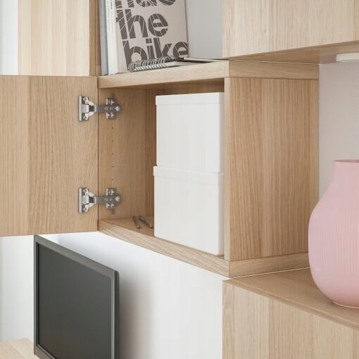 IKEA TJENA POJEMNIK Z POKRYWĄ PUDEŁKO BIAŁY - obrazek 4