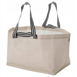 IKEA GORSNYGG TORBA NA ZAKUPY DUŻA BEŻOWA 71 LITRÓW 57x37x39 CM