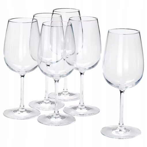IKEA STORSINT KIELISZEK DO WINA 6 SZTUK 490 ML