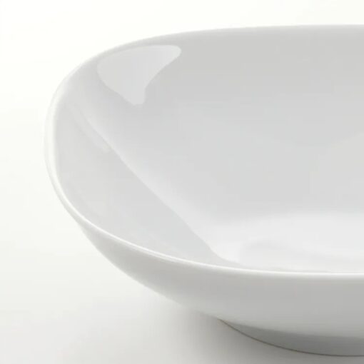 IKEA VARDERA TALERZ GŁĘBOKI PORCELANOWY BIAŁY 20cm - obrazek 2