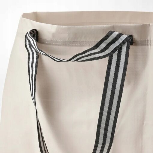 IKEA GORSNYGG TORBA NA ZAKUPY DUŻA BEŻOWA 71 LITRÓW 57x37x39 CM - obrazek 4
