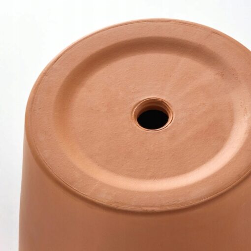 IKEA BRUNBAR DONICZKA Z PODSTAWKĄ Z TERAKOTY 12 CM - obrazek 4
