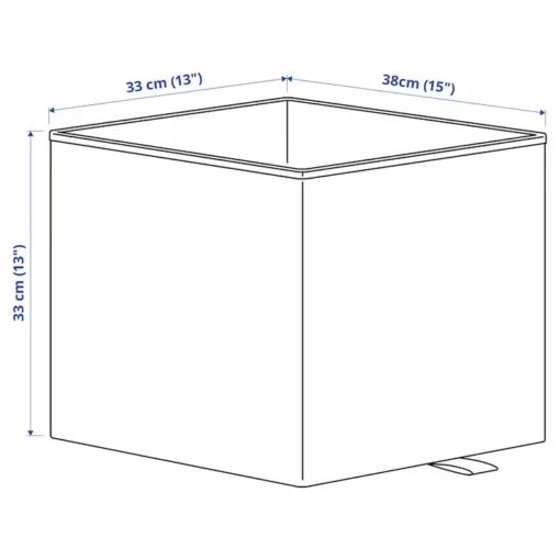 IKEA KOSINGEN PUDEŁKO WKŁAD SZUFLADA 33x38x33 CM - obrazek 4
