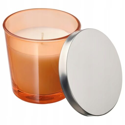 IKEA ASPSKOG ŚWIECA ZAPACHOWA PIKANTNA DYNIA 8 CM