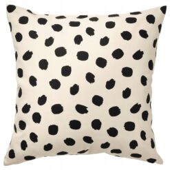 IKEA ODDNY POSZEWKA PODUSZKI KREMOWA W KROPKI